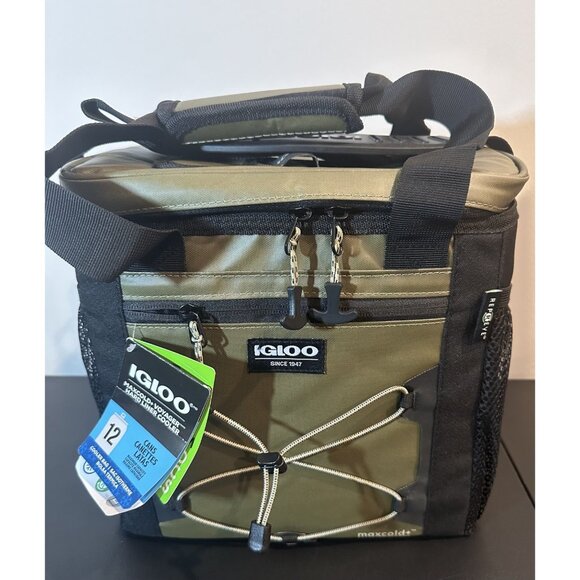 Igloo Other - NWT Igloo Maxcold+ Voyager Hard Liner Cooler 12 cans-  Olive